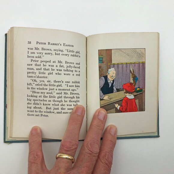 Peter Rabbit's Easter Wee Books for Wee Folks Linda Stevens Almond Illustrated - Picture 10 of 11